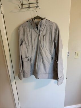 Free Country Light Gray Hooded Jacket